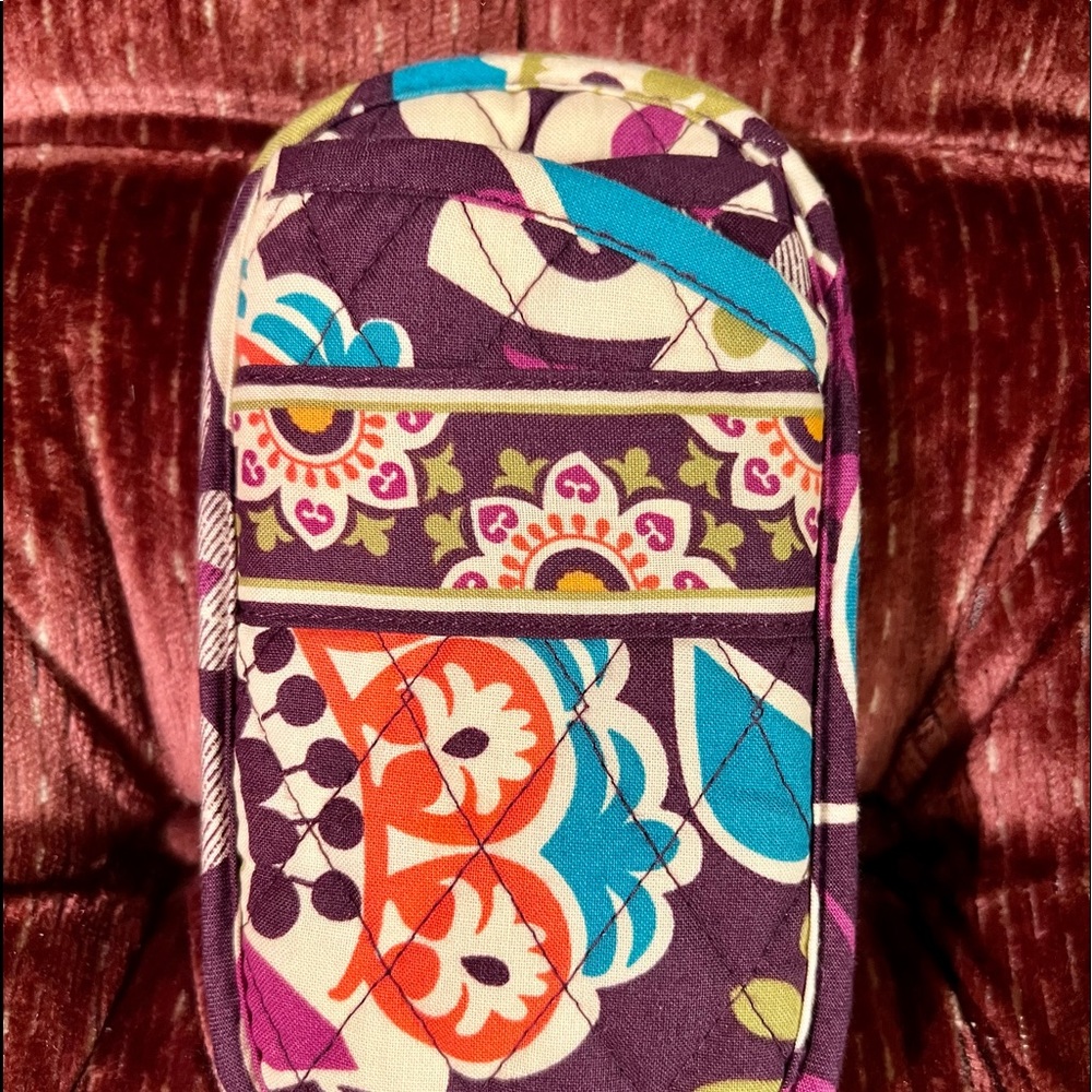 VERA BRADLEY Eyeglass/ Sunglass Case (Retired!) Plum Crazy